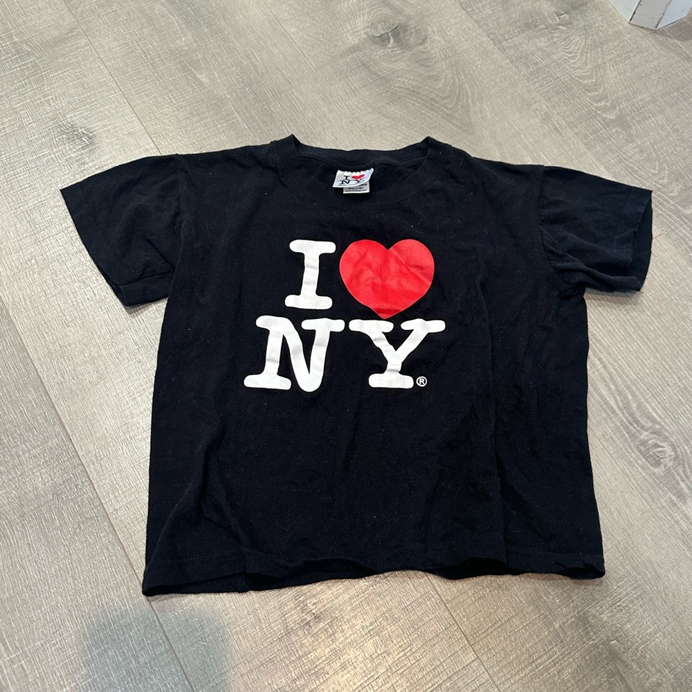 I Love NY Kids Black T-Shirt
